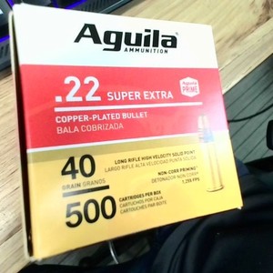 Aguila .22 500 round box Super Extra