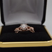  One carat Center Diamond rose gold save big only 4700 sold new for over 8,000