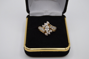 14kt Yellow Gold Diamond Ring.  Over 1.15ct TDW!    $1499.99