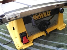 Dewalt dw744 15 amp table saw